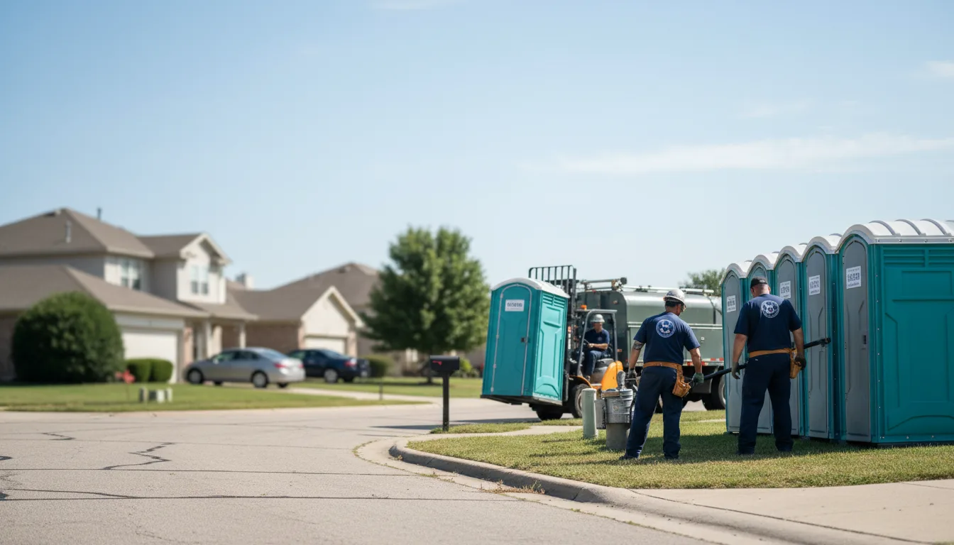 Porta Potty Rental in Medicine Lodge, KS near me